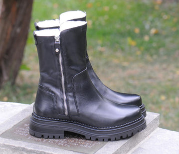 LOUE - chunky boots er en bestselger med varmt för.